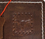 Genuine Leather Case For Apple iPhone 13 12 14 15 16 Pro Max Removable Wallet Book Hand Made Bull