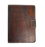 Genuine Leather for iPad 10.2 10.5 10.9 11 13 Pro Case cover A2903 2024 2025 Air 9.7 10Th 9Th 8Th 7Th 6Th  A2072 A2589 A2435 A3269 Thick Seam