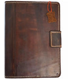 Genuine Leather for iPad 10.2 10.5 10.9 11 13 Pro Case cover A2903 2024 2025 Air 9.7 10Th 9Th 8Th 7Th 6Th  A2072 A2589 A2435 A3269 Thick Seam