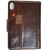 Étui en cuir véritable pour Apple iPad mini 6 5 4 3 Pro, fentes pour cartes faites à la main, caoutchouc de luxe 9.7, génération Jafo Davis Plish