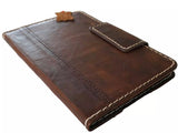 Genuine Leather case for Apple iPad mini 6 5 4 3 Pro cover Hand Made 9.7 luxury Generation Hand Sew Diy