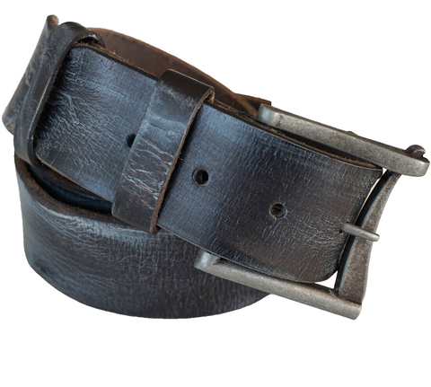 Ceinture en cuir véritable pour hommes et femmes, faite à la main, classique, rétro, Vintage, taille SML XL 2XL 50S 60S, bricolage Ston Wash Art De 1948