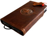 Étui en cuir véritable pour Google Pixel 6 6a 7A 7 8 Pro Book Wallet Support de fermeture magnétique Support rétro Luxe IL Davis 3D Chargement sans fil Art Dark