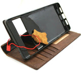 Genuine Leather Case for Google Pixel 6 Pro Book Wallet Bible holder Tan Retro Stand Luxury IL Davis 1948 5G wireless charging