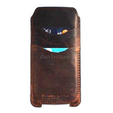 genuine italian leather Case for apple iphone 6 plus solt  book wallet cover credit cards free shipping