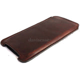 genuine italian leather Case for apple iphone 6 plus solt  book wallet cover credit cards free shipping