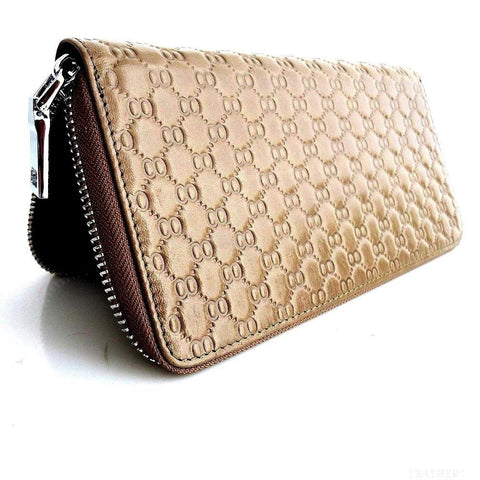 Genuine leather woman purse tote wallet zipper Coins credit Money Handbag id free shipping