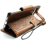 Genuine Leather Case for Google Pixel 6 Book Wallet Magnetic Closure  Holder Tan Retro Stand Luxury IL Davis 1948 5G wireless Charging aRT