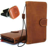 Genuine real leather for Apple iPhone XS MAX case cover wallet credit holder magnetic book tan Removable detachable luxury holder slim Jafo
