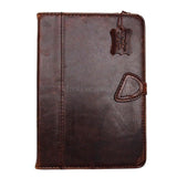 genuine real Leather Bag for iPad air case cover handbag apple stand magnet 3g
