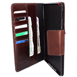 Genuine real Leather case for Apple iPad Air 2 (2014) hard magnet cover brown thin cards slots luxury slim A1566 A1567 daviscase