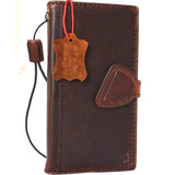 Genuine italian leather Case for Samsung Galaxy S8 book wallet magnetic handmade cover s Businesse daviscase