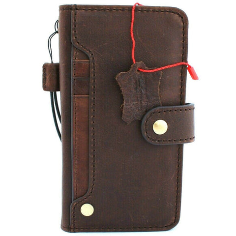 Genuine Real Leather Case for Google Pixel 4 XL Book Wallet Handmade holder Retro closure Luxury IL Davis 1948
