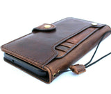 Véritable étui en cuir véritable pour Google Pixel 4 XL Book Wallet Support fait à la main Fermeture rétro Luxe IL Davis 1948