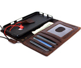 Véritable étui en cuir véritable pour Google Pixel XL Book Wallet fait à la main rétro luxe IL