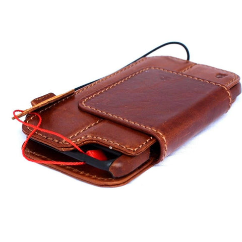 Genuine REAL leather iPhone 6 6s Detachable magnetic case cover wallet credit holder book Removable
