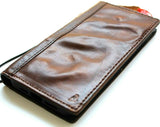 Genuine Dark Leather Case for Google Pixel 5A 5G Book Wallet Full holder  wrinkled Retro Stand Luxury IL Davis