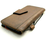 Genuine Leather Case for Google Pixel 6 Pro Book Wallet Magnetic Closure  holder Retro Stand Luxury IL Davis 1948 5G aRT wireless Charging