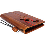 Étui en cuir véritable tanné pour Google Pixel 2 XL Book Wallet Porte-monnaie fait à la main Rétro Luxe slim IL Davis 1948