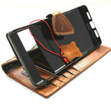 Genuine Leather Case for Google Pixel 6 Book Wallet Magnetic closure  holder Tan Retro Stand Luxury IL Davis 1948 5G wireless charging