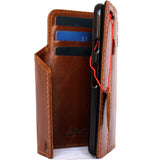 Véritable étui en cuir véritable pour Google Pixel Book portefeuille fait à la main rétro magnétique luxe IL slim rfid R