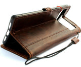 Genuine Leather Case for Google Pixel 6 6a 7A 8A 7 8 pro Book Wallet Magnetic closure  holder Retro Stand Luxury IL Davis 1948 5G wireless charging