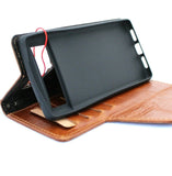 Genuine Leather Case for Google Pixel 6 Book Wallet Magnetic closure Tan holder Retro Stand Luxury IL Davis 1948 5G wireless charging Art