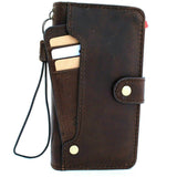 Véritable étui en cuir véritable pour Google Pixel 4 XL Book Wallet Support fait à la main Fermeture rétro Luxe IL Davis 1948