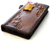 Étui en cuir véritable pour Google Pixel 6 6a 7 7A 8 pro Book Wallet Bible Embedding Décorations Livre Rétro Stand Luxe IL Davis Chargement sans fil