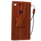 Véritable étui en cuir naturel pour Google Pixel Book portefeuille fait à la main rétro luxe IL mince