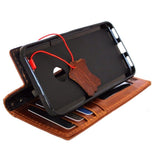 Étui en cuir véritable pour Google Pixel XL Book Wallet fait à la main rétro luxe IL naturel