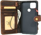 Genuine Leather Case for Google Pixel 5a 5G Book Wallet Full holder Retro Stand Luxury IL Davis 1948 5G