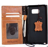 genuine full leather Case for Samsung Galaxy note 5 book wallet luxury cover 5 slim daviscas lite de