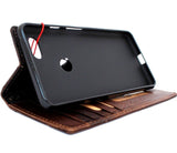 Véritable étui en cuir véritable pour Google Pixel 3 XL Book Wallet Porte-monnaie fait à la main Rétro Luxe IL Davis 1948