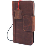 Véritable étui en cuir véritable pour Google Pixel 3 XL Book Wallet Support fait à la main Rétro Luxe magnétique Davis 1948