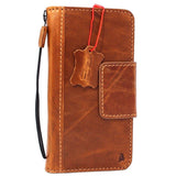 Étui en cuir véritable entièrement tanné pour Google Pixel 2 XL, portefeuille de livre fait à la main, support de luxe rétro, fermeture magnétique IL Davis