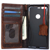 Genuine Real Leather Case for Google Pixel Book Wallet Handmade Retro Luxury IL slim Davis 48