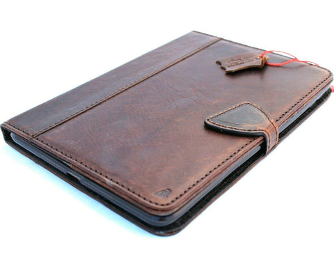 Genuine Vintage Leather case for Apple iPad mini 6 (2021) cover handmade cards slots rubber luxury Jafo 5th Generation Davis A2568