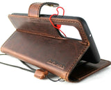 Genuine Vintage leather Case for Samsung Galaxy S20 PLUS Book Soft Wallet Cover Cards Holder Luxury Rubber ID Davis