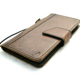 Genuine Leather Case for Google Pixel 6 Book Wallet Magnetic Closure  holder Retro Stand Luxury IL Davis 5G  wireless Charging  Chocolate color