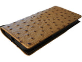 Echtlederhülle für Google Pixel 6 6a 7 7a 8 Pro Book Wallet Book Retro Stand Luxus 1948 5G Wireless Charging Strauß dunkel