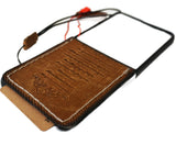 Genuine Leather For Galaxy Z Flip 8 7 6 5 4 Case Tan ColorHandmade  Vintahe z fip8