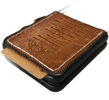 Genuine Leather For Galaxy Z Flip 8 7 6 5 4 Case Tan ColorHandmade  Vintahe z fip8