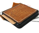 Genuine Leather For Galaxy Z Flip 8 7 6 5 4 Case Tan ColorHandmade  Vintahe z fip8