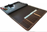 Genuine Leather for iPad 10.2 10.5 10.9 11 Pro Case cover Magnetic 2024 Air 9.7 10Th 9Th 8Th 7Th 6Th  A2072 A2589 A2435 Thick Seam