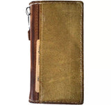 Genuine Leather Case for Google Pixel 10 7 9A 8 8A 9 pro XL Fold Wallet Book Hand Made Sewing Zamch Green