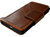 Genuine Leather Case for Samsung Galaxy S24 Ultra Book Wallet HandMade Rubber Holder Cover Wireless Charger Luxury Tan Magnetic il