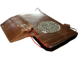 Genuine Leather Case For Apple iPhone 11 12 13 14 15 Pro Max 8 plus SE XS Wallet  Book Vintage Style Credit Card Slots Cover Wireless Full Grain Davis luxury Mini Art Magnetic Diy De Tan