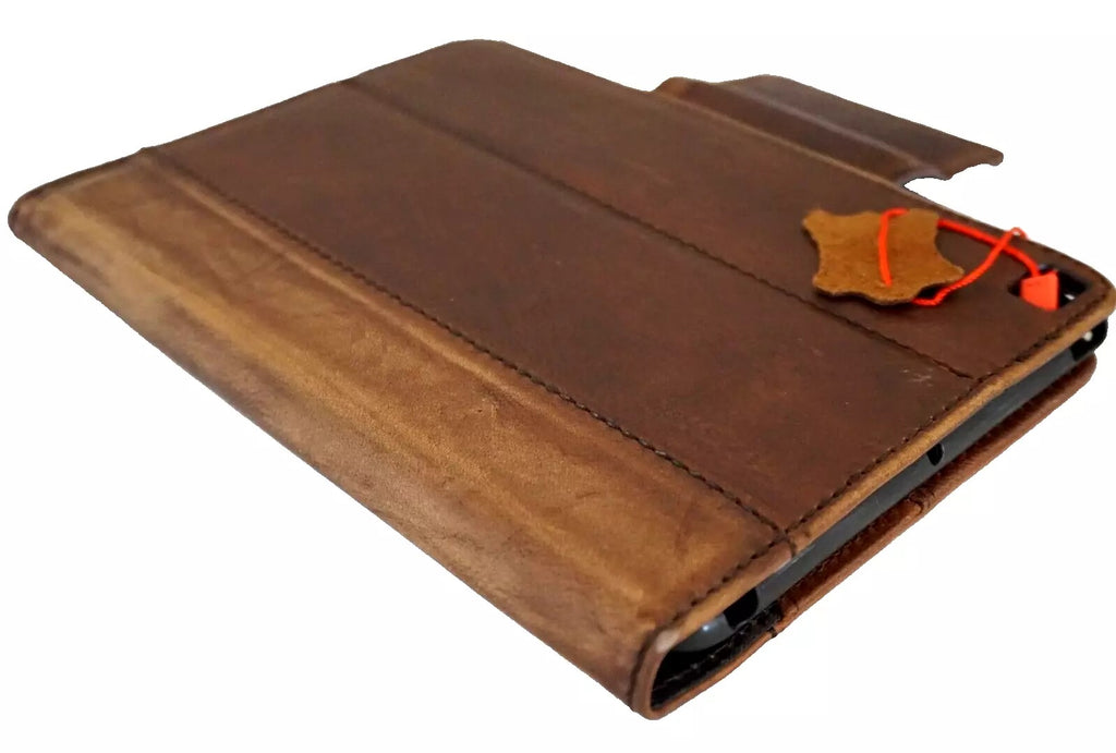 Genuine leather case for Apple iPad Mini 7, 6, 5, 4, 3 Pro by DAVISCASE, handmade luxury cover for 9.7-inch tablets.