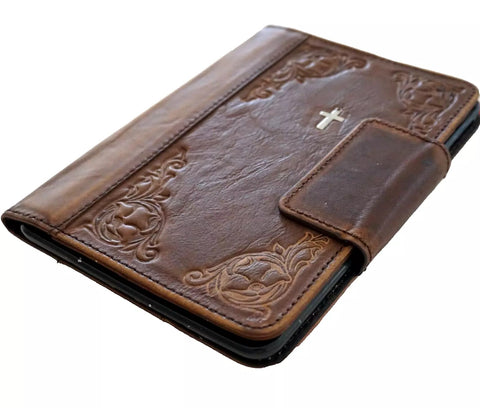 Genuine Leather case for Apple iPad mini 6 5 4 3 Pro cover Hand made 9.7 luxury  Generation Cross